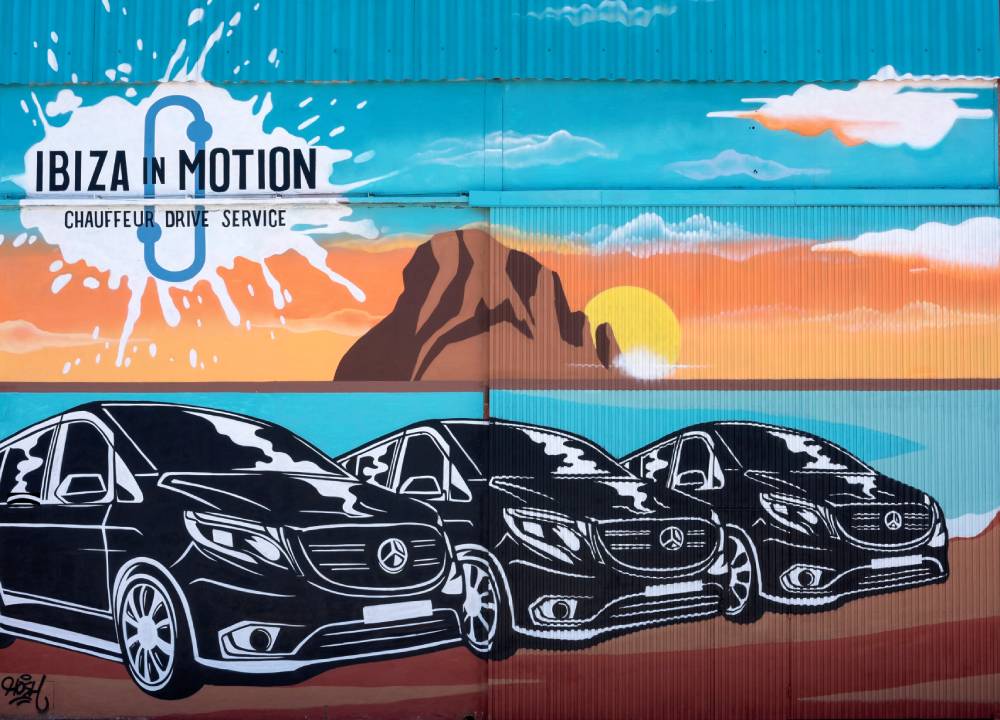 graffiti ibiza in motion